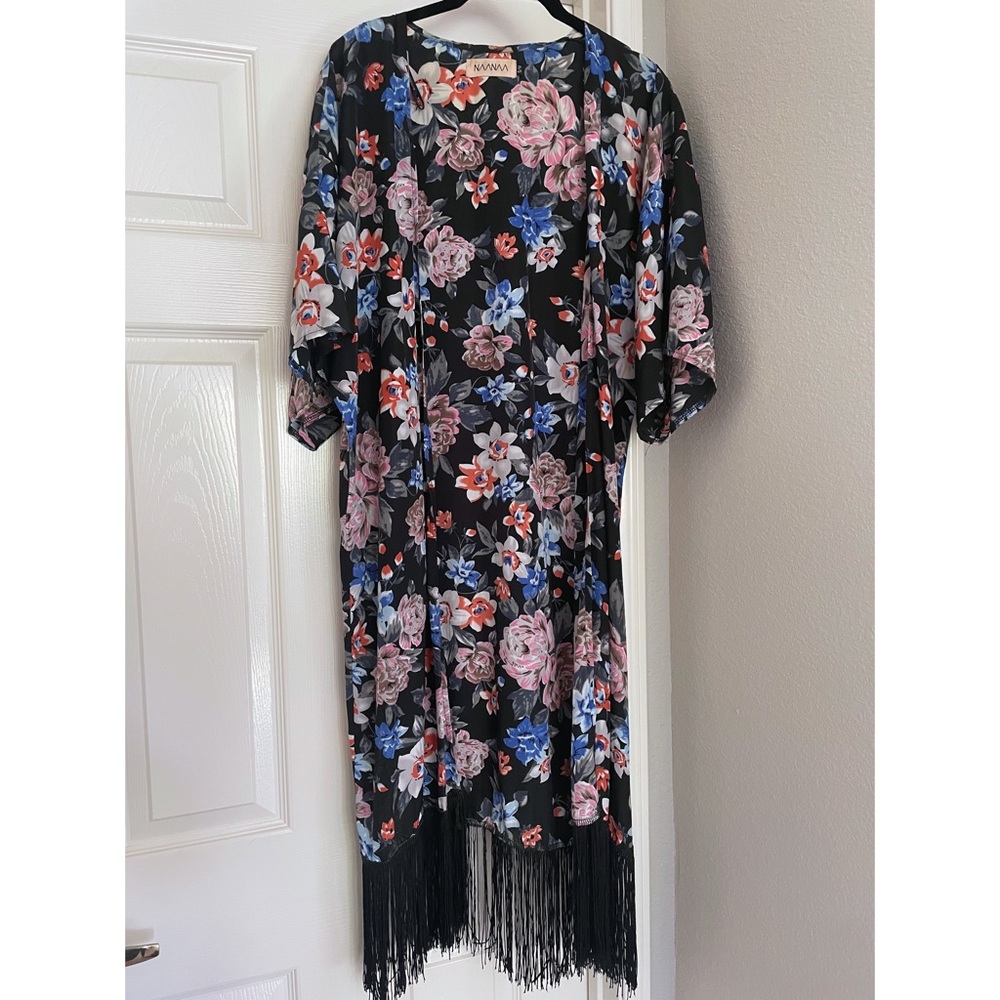LF Floral Kimono